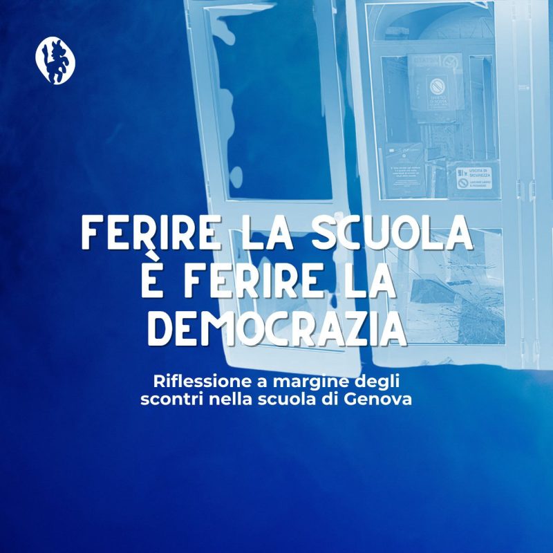 Ferire la scuola è ferire la democrazia