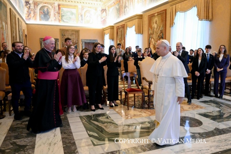 Leone XIV: «Fare pace è un’“azione cattolica” per eccellenza»