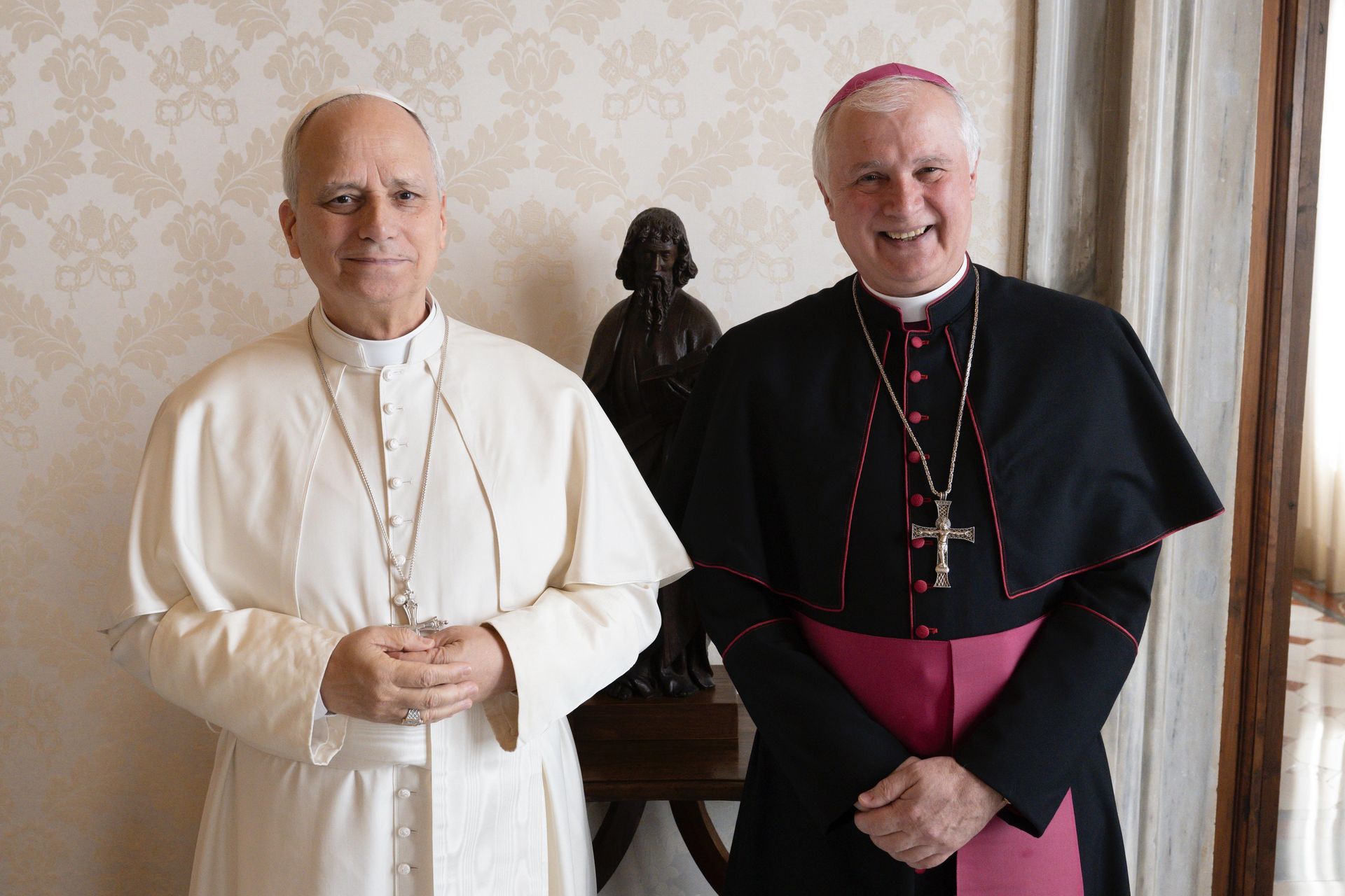 Mons. Giuliodori in udienza da papa Leone XIV