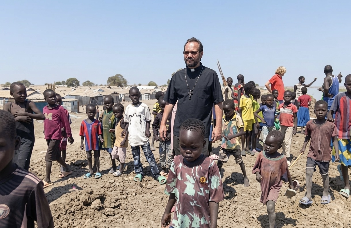 Il vescovo Carlassare: «La povertà è la più grande sfida per la pace»